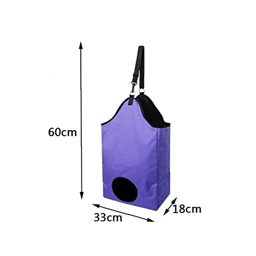 Zonster Slow Feed Hooi Tas Opslag Feeder Pouch Tote Outdoor Paardrijden Prestaties Training Gear - Image 3