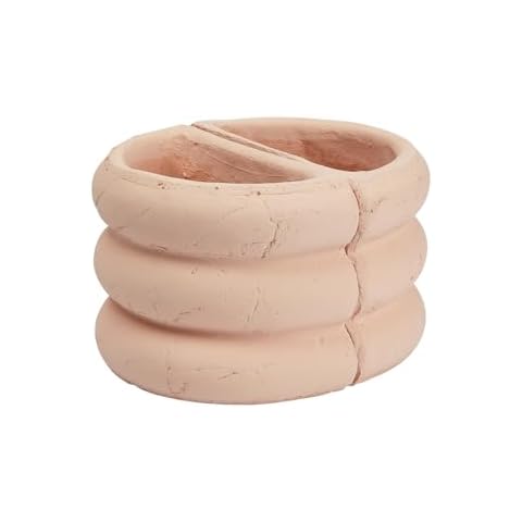 Main + Mesa Terracotta Vase Bookends, Set of 2 Cover