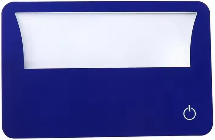 Credit Card LED Newspaper Maps Loupe Lens Reading Magnifiers Magnifier Sheet Magnifying Glass