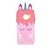 Quicksand Unicorn Galaxy J2 Core/J2 Dash/J2 Pure/J2 Shine Case,Awin 3D Cute Unicorn Dynamic Liquid Bling Glitter Soft Silicone Rubber Case for Samsung Bench/Grand Prime Pro/Galaxy J2 Pro 2018