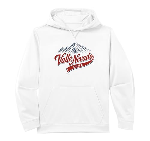 Valle Nevado Chile Ski Resort Retro Hoodie