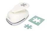 Bira Puzzle Punch, 2 inch 50mm Punch, Hole Punch for Paper Crafting Scrapbooking & Fun Projects