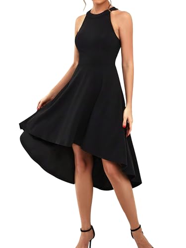 Womens Dress 2025 Spring Summer Halter Neck Sleeveless Mini Dresses2