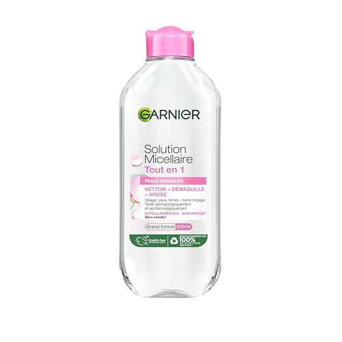 Garnier skinactive eau micellaire tout en 1 peaux sensibles 400ml - vue 2