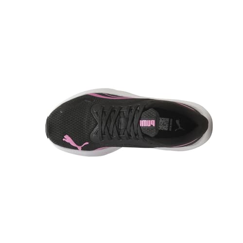 PUMA Kids Girls Pounce Lite Running Sneakers Shoes - Black, Pink, White4