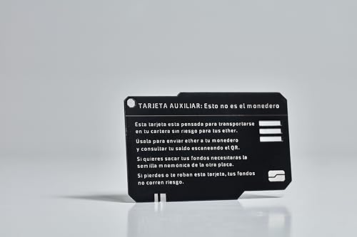Monedero Bitcoin de acero inoxidable Wallet Shadow billetera cold 3