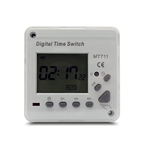 Interrupteur de minuterie numérique JFDBGU MT711 programmable - 2