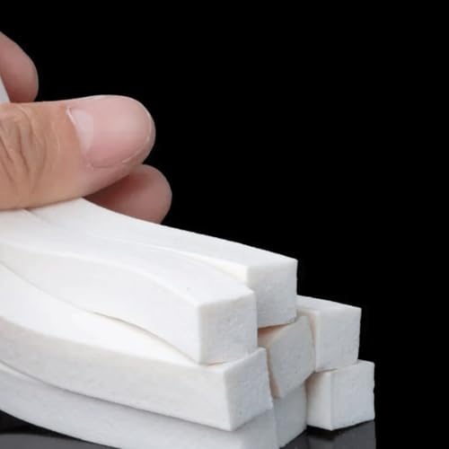 Gomaespuma de silicón 10x10mm: junta de sellado elástica para aislamiento e impermeabilización 5
