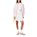 Lacoste Women's Draped T-Shirt Dress, White, 4