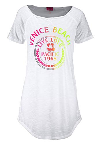 Produktbild Luftiges Longshirt mit Frontprint von VENICE BEACH