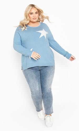 Image of Avenue Women's Plus Size Miley Star Sweater