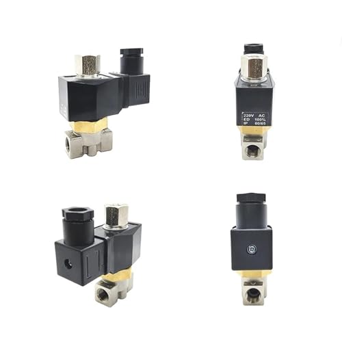 Válvula solenoide anticorrosión que evita interrupciones de flujo en tuberías de 1/4 2