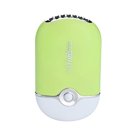 YIMART Portable Rechargeable Electric Bladeless USB Mini Air Conditioning Refrigeration Blower Dryer Fan For Eyelash Extension (Green)