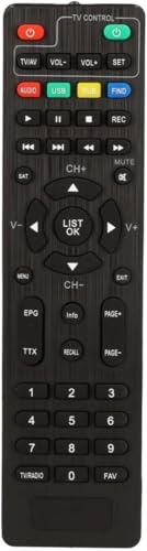 Zehnder Original Fernbedienung für HX 2100 Kabel Receiver mit 2in1 Funktion: ohne Anlernen für Ihren Kabelreceiver & lernbar für Ihren TV Fernseher, Remote Control, HX2100, HX-2100