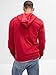 GAP Mens Heritage Logo Full Zip Hoodie Red Apple M