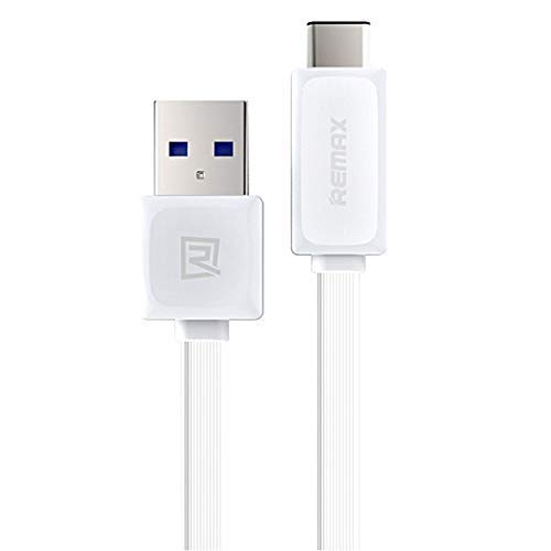 Quick Power Flat USB-C Cable for LeEco Le Pro3 with USB 3.0 Gigabyte Speeds and Quick Charge Compatible! (White 3.3ft1M)