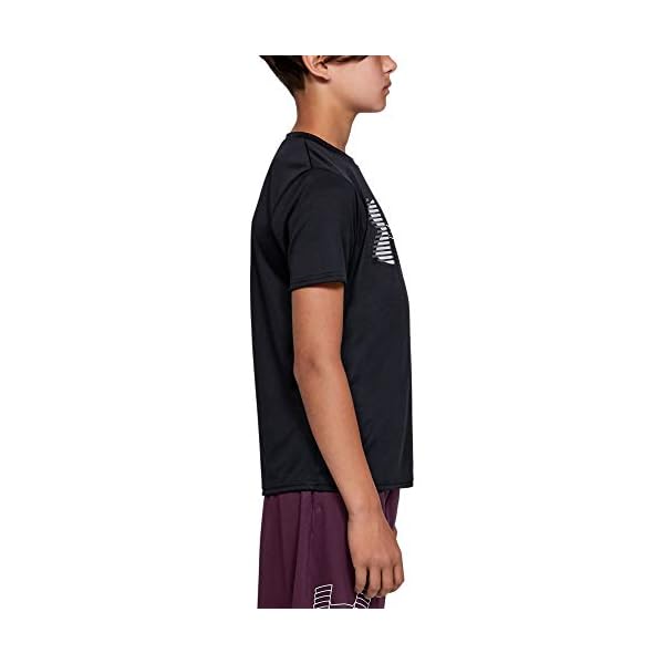 Under Armour Jungen Tech Big Logo Solid Tee Kurzarmshirt – Bild 4
