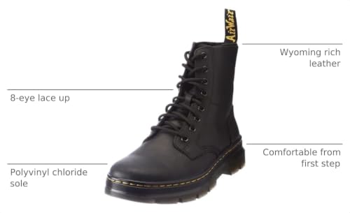 Image of Dr. Martens unisex-adult Combs Leather