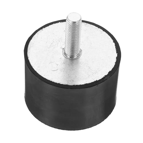 PRETYZOOM Strong Adhesion Strength Vibration Isolator Wrap Cylindrical Isolator Mounts for Air Compressors Damping Studs Made of Rubber