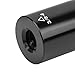 EVTSCAN Snooker Billiard Pool Cue Teeth Pool Extension Cue, Billiard Middle Shaft Aluminium Extender Adapter for Sports Supply 3/8‑8 Teeth