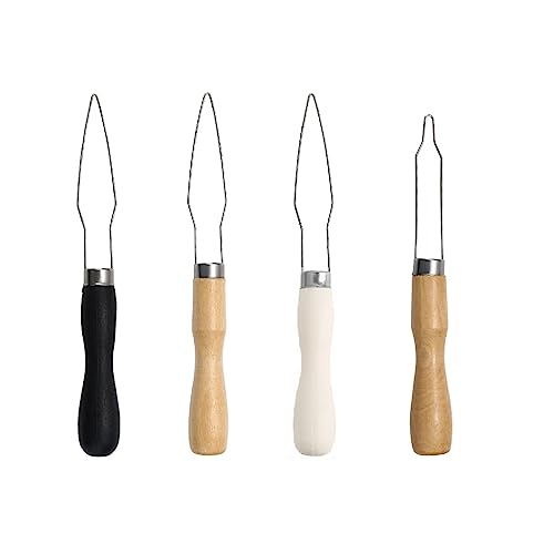 Aide Boutons,Boutons D'aide à Une Main,Crochet Enfile-Bouton,4PCS Tirette de Fermeture Éclair Aide à L'Aide Bouton Outil Crochet à Bouton Bouton Fermeture...