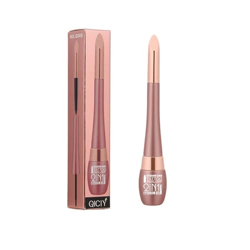 Image of 2-in-1 Eyebrow Pencil & Tint Duo Waterproof, Smudge-Proof, Long Lasting Compact for On-the-Go Touch-Ups 03#