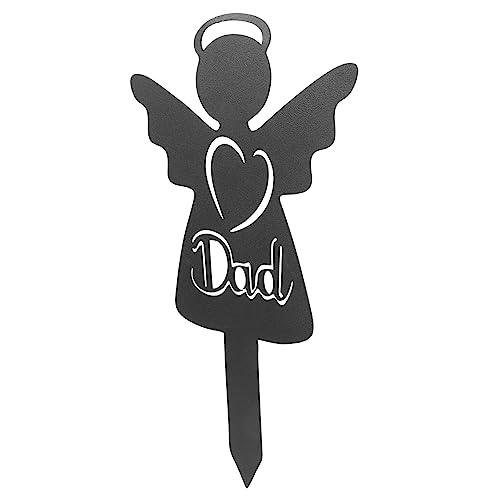 YARNOW Commemorativo in Metallo Forma Di Per Cimitero Da e Pratico Per Tombe Decorazione Lapida Per e Cortili