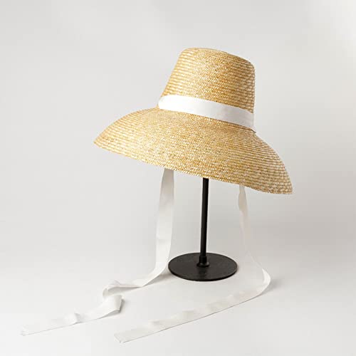 Sombrero de Paja para Sol con Correa para la Barbilla miniatura 4