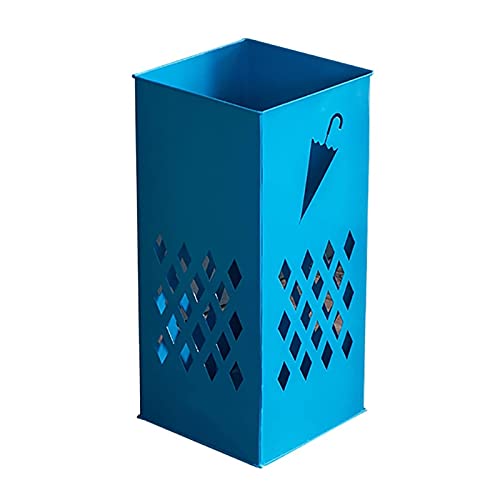 Porte-parapluie noir au design creux pour sublimer la décoration de votre véranda