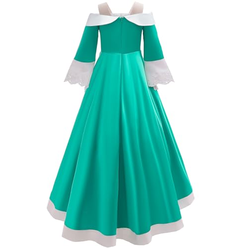 Princess Rosalina Costume for Girls One Shoulder Fancy Dress Gowns with Accessories - Image 2