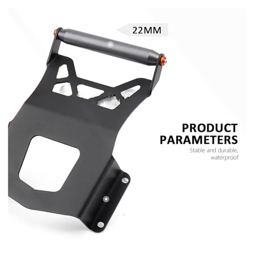 Support de plaque navigation GPS moto CFMOTO 800MT accessoire 2023 - 6