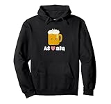 Lithuanian Beer As Myliu Alu Funny Alus Lager Lithuania Pullover Hoodie