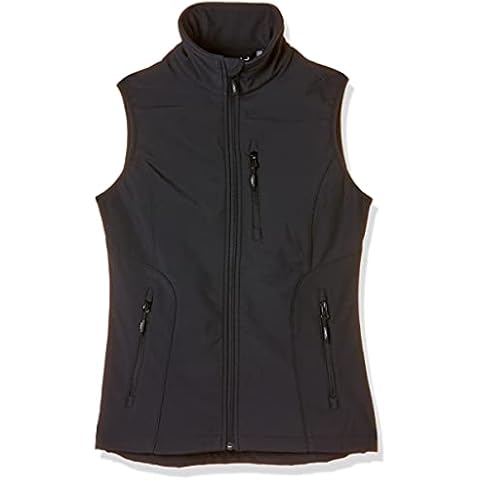 CMP Damen Softshellweste, Schwarz (Schwarz (U901)), 50 (4XL/56) Cover