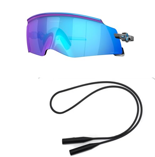 Oakley OO9455 Sunglasses Bundle: OO 9455 KATO 945503 Polished Black and Universal Anti-slip Silicone Leash2