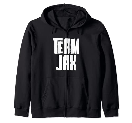 Team Jax Dad Son Husband Grandson Sports Family Group Zip Hoodie