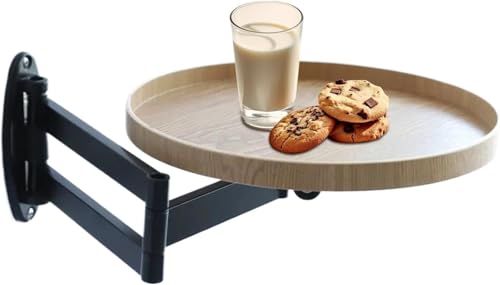 Support pliable mural rétractable pour table et bureau gain de place