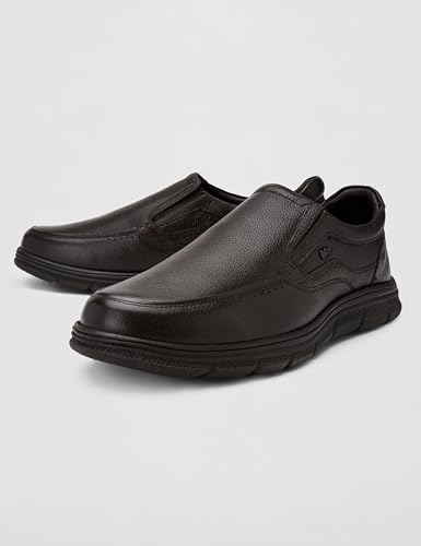 Image of Lee Cooper Men's LC9063E Leather Oxford Formal Shoes | Lightweight | Comfortable & Stylish Soft Cushioned Insole for Office, Business & Parties