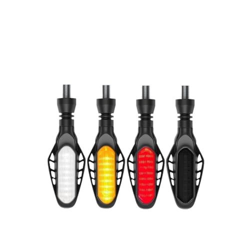 Feu de stop lampes DRL moto à 16LED au design épuré haute intensité