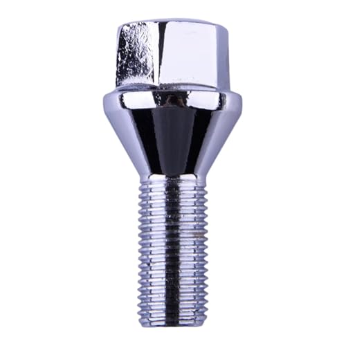 Perno de rueda plateado compatible con Jeep Renegade y Compass tornillo llantas OEM 68296586AA 3