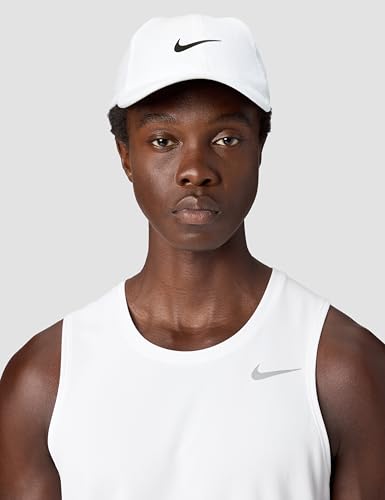 Nike Unisex Df Club Ab FL P Baseballkappe, White/Black, M/L 2