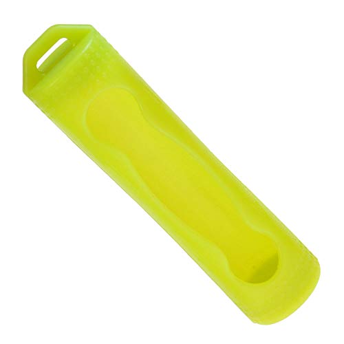 Armerah 18650 eCig Vape Akku Schutzhülle Silikon Gummi Single Gelb Cover