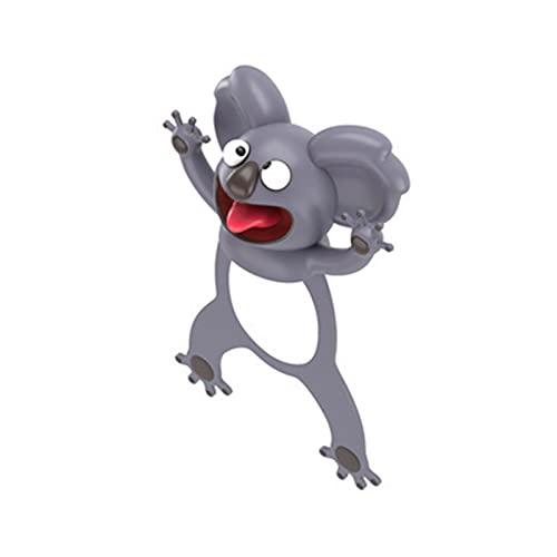 YYRL Marcapáginas de Koala, Marcapáginas estéreo 3D, Marcapáginas de Animales de Dibujos Animados Regalos de papelería para Que los niños aprendan(#1) Cover