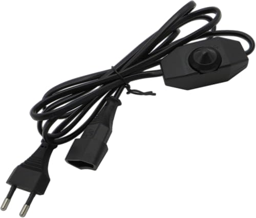 Regulador de Intensidad para Bombillas LED, de 1 a 60W, con Cable de 2m, Totalmente Silencioso, Ajuste Sin Niveles de Luz, Fácil Instalación Plug-and-Play para Uso Doméstico Flexible y Cómodo
