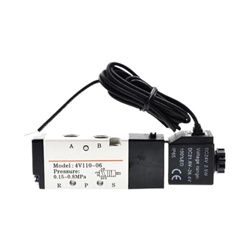 Electrovanne 4V110 AC 24V simple bobine à œillets pour commande pneumatique