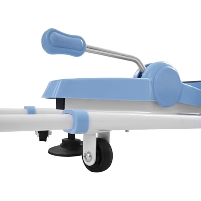 YIYIBYUS Leg Stretcher, 330LBS Splits Machine for Flexibility Kids Adults, Heavy Duty Steel Frame Leg Stretching Training Machine for Home Gym, Blue