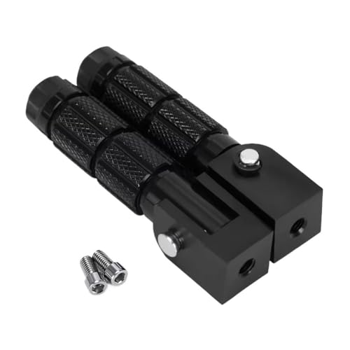 Pied Peg Moto Universel Lot de 2 Repose-Pieds en Aluminium pour Vélo et Cyclo