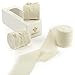 MEEDEE Chiffon Ribbon Handmade Fringe Silk Ribbon 2