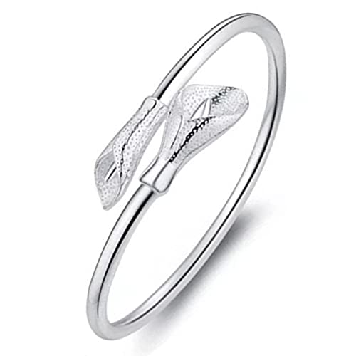 Bijoux en Argent Massif Gravés à la Main : Manchette d'Exception Femme