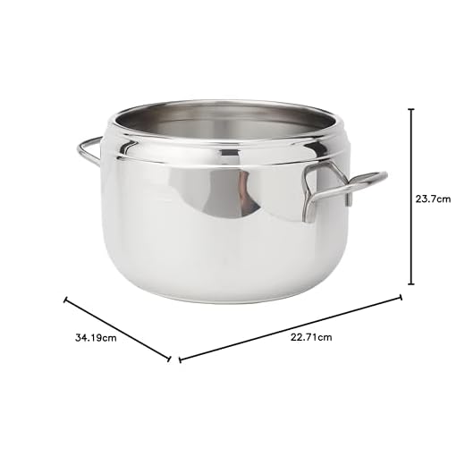 Lagostina Irradial Control Pentola A Pressione 5 L In Acciaio Inox 18/10 Ã˜ 22 Cm, Pentola Induzione E Gas, Coperchio Con Apertura Facilitata, Fondo Irradial Plus Triplo Strato