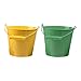 PATKAW Beach Secchio 2 Pz Beach Giocattoli Spiaggia Secchio Sabbia Castello di Sabbia Modello Giocattoli Acqua Piscina Giardinaggio Giocattolo da Bagno per Beach Party Camping attività
